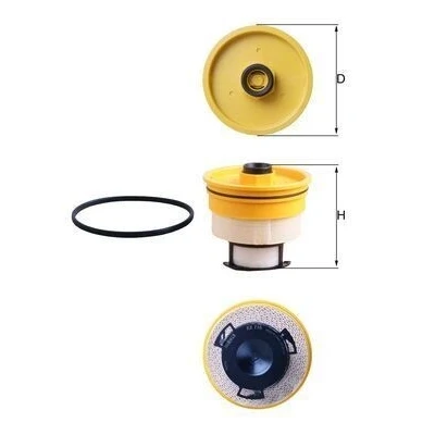 Imagen de Filtro combustible KNECHT KX 716D