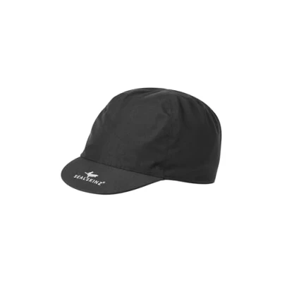 Imagen de SealSkinz gorra de bicicleta unisex e impermeable para toda temporada S/M, negro