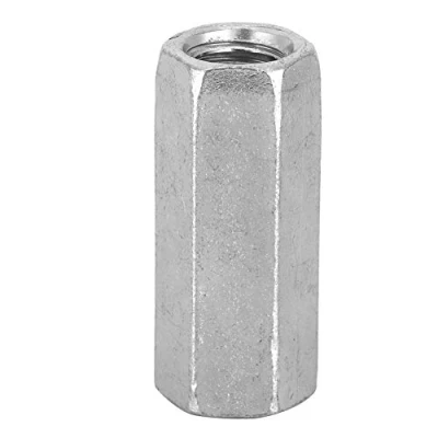 Imagen de 10pcs Tuerca de varilla larga Tuercas acoplamiento hexagonales manga hexagonal Separador M8 Sujetadores roscados(M8*30)
