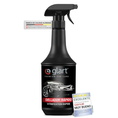 Imagen de Glart 451SV sellado rápido para la pintura del coche de 1 litro, ideal cuidado coche, motocicleta, caravana, bicicleta. genera brillo profundo, remueve leve suciedad, fácil aplicar.