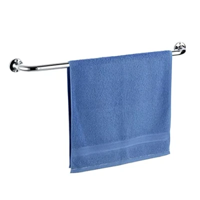 Imagen de WENKO Toallero Mural Basic 80 cm Acero INOX Brillante