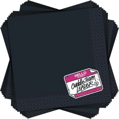 Imagen de Unique Fortnite Servilletas de Papel 13 cm Fiesta Paquete 16, Color black (24671)