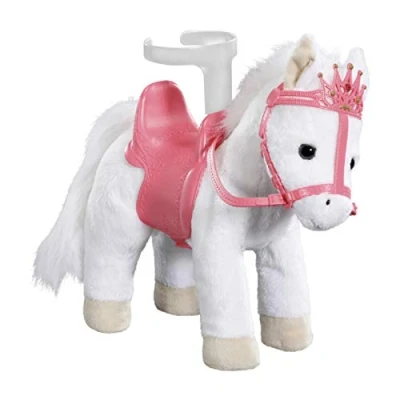 Imagen de Baby Annabell Little Sweet Pony 36 cm, para Niños a Partir de 1 Año, Fácil Usar Manos Pequeñas, Incluye un con Soporte Muñeca y Brida