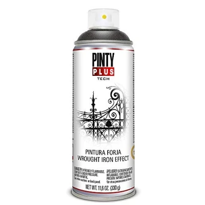 Imagen de PINTYPLUS TECH Pintura spray forja, color Negra FJ104/847, 400ml, Estándar
