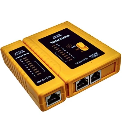Imagen de LAN Red Cable Tester para RJ45 Ethernet &amp; RJ11/RJ12 ADSL Plomos
