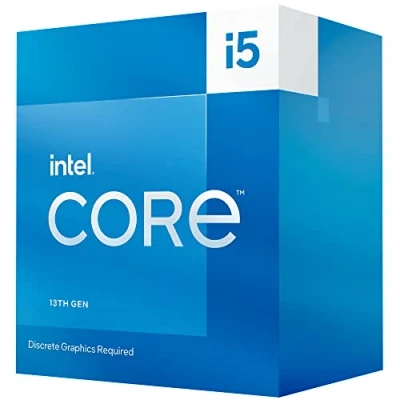 Imagen de Intel Procesador de escritorio i5 13400F 10 núcleos (6 P + 4 electrónicos) caché 20 MB, hasta 4.6 GHz