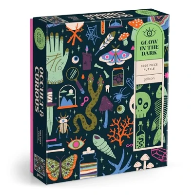 Imagen de Occult and Curious 1000 Piece Glow in the Dark Puzzle