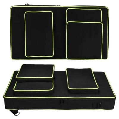Imagen de Baomaeyea Funda de transporte para DJ DDJ FLX10, mochila hombro ajustable compatible con controlador bolsa portátil ligera (bk(DDJ FLX10))