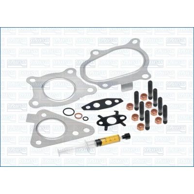 Imagen de AJUSA JTC11736 Juego de montaje, turbocompresor with studs, syringe oil con juntas instrucciones montaje OPEL: Vivaro A Furgón