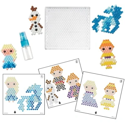 Imagen de Aquabeads Character Set Disney Juego de 2 Personajes Frozen, Multicolor, Small (Epoch AB31370)