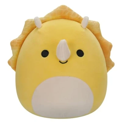 Imagen de Squishmallows Triceratops de Lancaster el Amarillo Original 7.5 Pulgadas