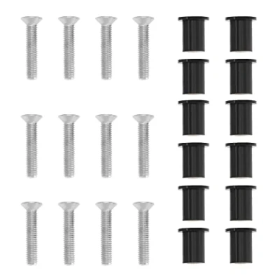 Imagen de YINETTECH kit de 12 tuercas M5 acero inoxidable para tornillos y pozo, accesorios motocicletas, kayaks, canoas