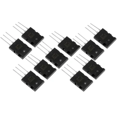 Imagen de 5 pares de transistores audio, 2SA1943 2SC5200 amplificador alta potencia sintonizado transistor audio silicio negro