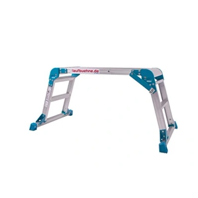 Imagen de HASGRO GmbH laufbuehne.de Plataforma de trabajo aluminio, la ayuda ideal para cargar, montar a caballo, camping, en el hogar