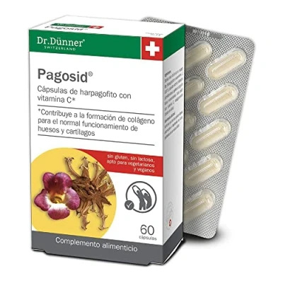 Imagen de Salus Pagosid Complemento Alimenticio 80 Comprimidos Ayuda al Funcionamiento de las Articulaciones Elaborado con Extracto Seco Harpagofito Contiene Vitamina C