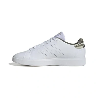 Imagen de adidas Advantage Base 2.0 Shoes, Zapatos Bajos Que no Son de fútbol Hombre, FTWR White/FTWR White/Olive strata, 42 EU