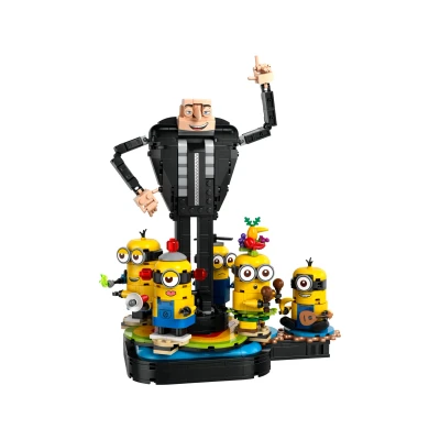Imagen de LEGO GRU 4: Mi Villano Favorito Modelo de y los Minions, Juguete Construcción con Personajes la Película Ukelele, Regalo Reyes Navidad para Niños Niñas 9 Años o Más 75582
