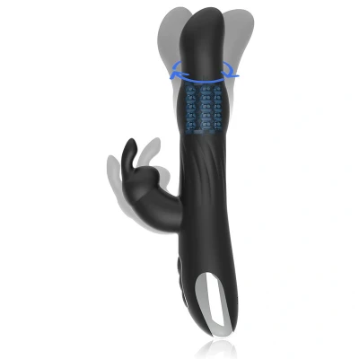 Imagen de Brilly Glam Conejo vibrador y rotador Moebius