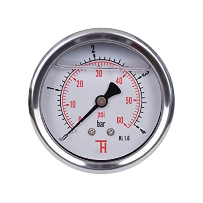 Imagen de THERMIS Manómetro G 1/4 conexión trasera (0 4 bar) 63 mm 358G