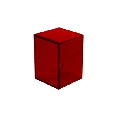 Imagen de Ultra Pro Eclipse 2 Piece Deck Box: Apple Red For Pokemon game, MTG, Baseball, Basketball, Football card and other Trading Cards or Board Games storage