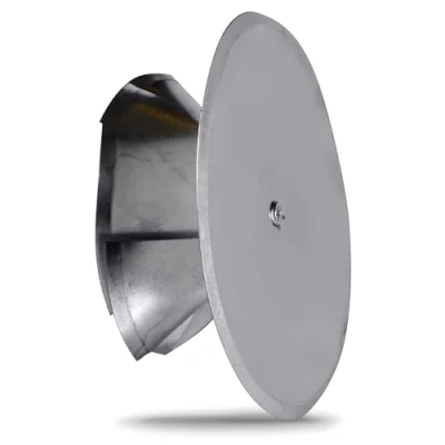 Imagen de FIREFIX 1757 Tapa para Chimenea con Embudo de expansión Aislamiento (Ajustable hasta 160 mm diámetro), Plata