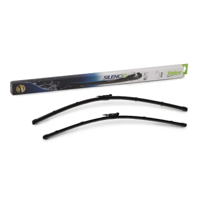 Imagen de Limpiaparabrisas Valeo Silencio X.trm, Flat Blade Set 574676 delante Sin marco Top Lock FORD: Grand C Max, Max 2