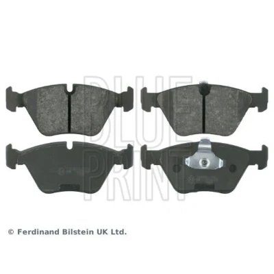 Imagen de BLUE PRINT ADB114232 Juego de pastillas freno Eje delantero preparado para indicador desgaste con clip émbolo BMW: 5 Berlina, Touring