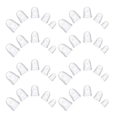 Imagen de 50 Piezas Protectores de Dedo Guitarra Protector Punta Protecciones silicona para instrumentos Bajo Ukulele
