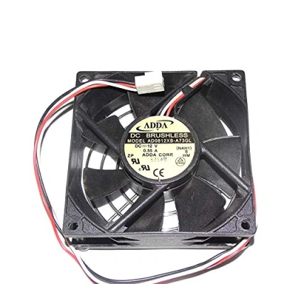 Imagen de N / A Cooling Fan AD0812XB A73GL,Server Cooler A73GL 12V 0.55A, Large Air Volume Chassis for 80 * 25mm 3 Wire