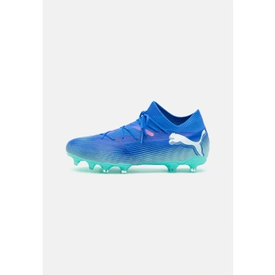 Imagen de Puma Future 7 Match FG/AG Botas de fútbol con tacos, Hombre, Talla: 41, Bluemazing/white/electric peppermint Zapatos