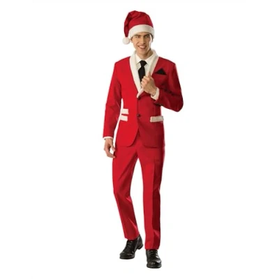 Imagen de Rubies Disfraz Papa Noel para hombre, Traje Santa Claus, Talla única Navidad, Fiestas, Carnaval, Eventos navideños