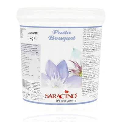 Imagen de Saracino Pasta fondant Bouquet Para flores decorativas De 1 kg Made in Italy