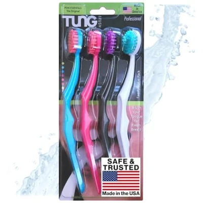 Imagen de Cepillo para lengua, paquete de 4, Tung
