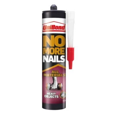 Imagen de UNIBOND 2492936 No More Nails All Materials Adhesivo para construcción, color blanco