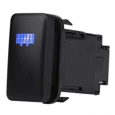 Imagen de Interruptor basculante del coche DE luz LED encendido/apagado 12V azul Automático Encendido palanca basculante(BARRA ILUMINACIÓN LED)
