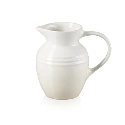 Imagen de Le Creuset Jarra pequeña de cerámica gres, 600 ml, 550 g, Meringue, 80903067160005