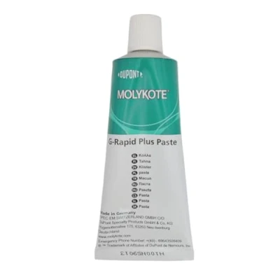 Imagen de Molykote Masa G Rapid Plus a base de lubricantes sólidos con muy bajo coeficiente fricción, protege contra la corrosión