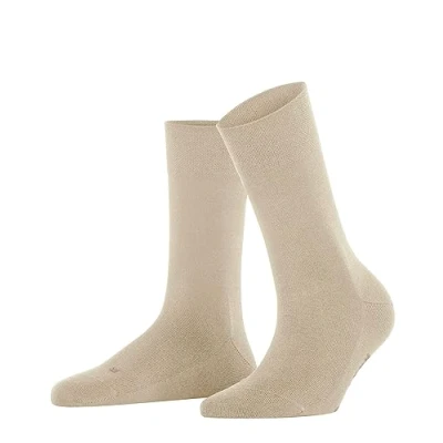Imagen de FALKE Sensitive New York W So lyocell puños sin presión 1 par, Calcetines Mujer, Beis Cream 4011, 39 42