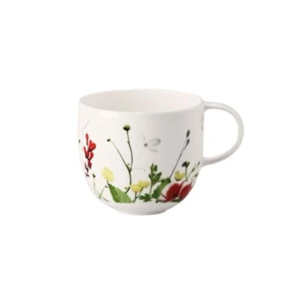 Imagen de Rosenthal Brillance Fleurs Sauvages Taza de Café Alta, Porcelana Hueso, Multicolor, 1 Unidad (Paquete 1)