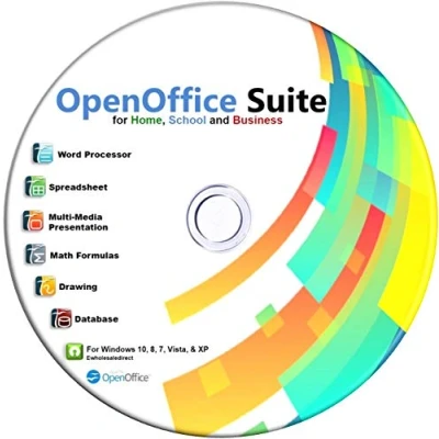Imagen de Open Office 2019 Software Suite for Home Student and Business, Compatible with Microsoft Word Excel PowerPoint Windows 10 8 7 powered by Apache