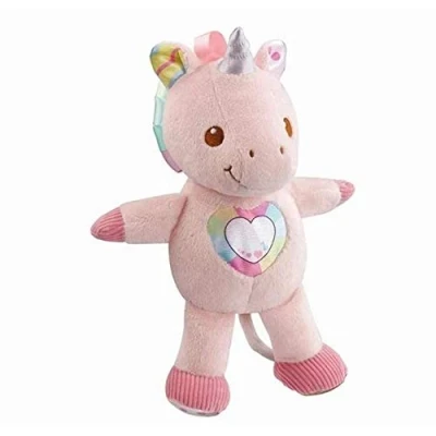 Imagen de VTech El Unicornio cantarín Suave Peluche Interactivo con Diferentes Texturas Color, único (3480 528122)