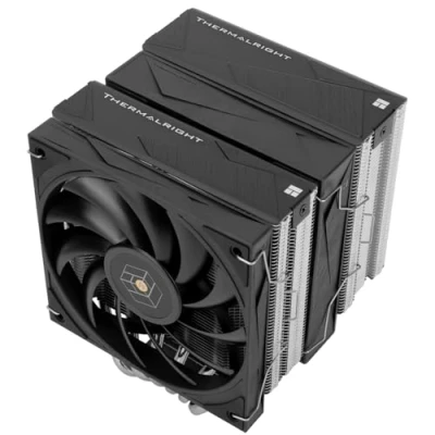 Imagen de Thermalright Royal Knight 120 Enfriador de aire para CPU (doble torre, 6 tubos calor, 2 ventiladores PWM mm, RAM sin obstáculos, AM4/AM5; Intel 1851/1700/1150/1151/1200/2011)