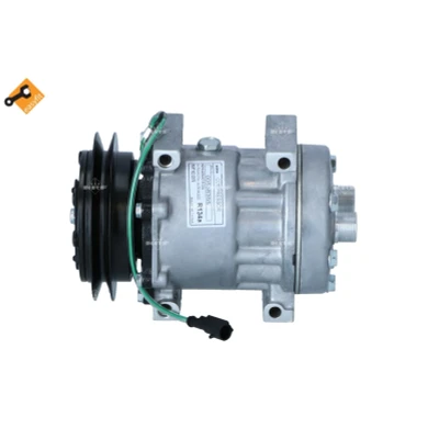 Imagen de NRF 32876 compresor de Aire Acondicionado SD7H15 24 PAG 46 con aceite PAG, junta tórica