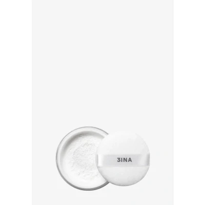 Imagen de 3INA MAKEUP The Setting Loose Powder 100 Blanco Polvos sueltos de textura ligera que fijan y matifican el maquillaje Acabado natural sedoso Cobertura uniforme Vegan Cruelty Free