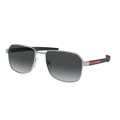 Imagen de Prada Linea Rossa Gafas de sol silvercoloured, Hombre, Talla: 57, Silver coloured