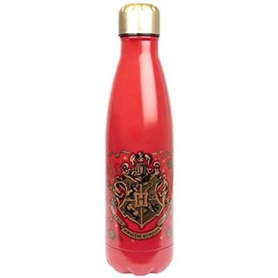 Imagen de Harry Potter Botella de Agua Acero Inoxidable Libre BPA Regalo Mercancía Frasco Metal 750ml Rojo