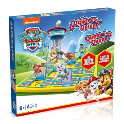 Imagen de Winning Moves Guess Who La Patrulla Canina Juego De Mesa Quien Es Únete A En Este Divertido para Niños 6 Años Adelante. 2 Jugadores.