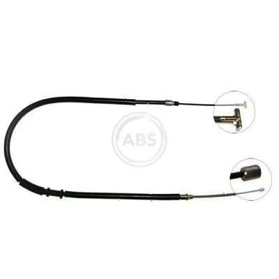 Imagen de A.B.S. K10558 Cable de Freno Mano 1375 Tambor para dirección izquierda/derecha