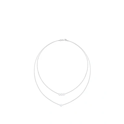 Imagen de Elli Plate Layer LOOK Collar silvercoloured, Mujer, Talla: 42, Silver coloured