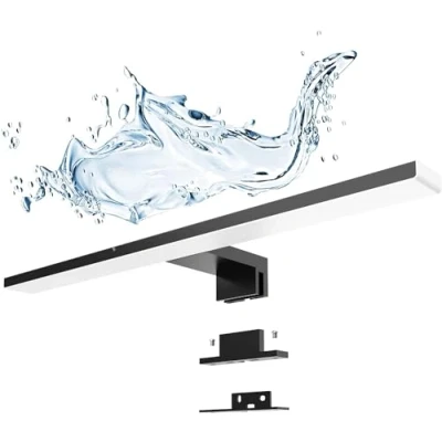 Imagen de Aogled Luz de Espejo Baño LED 40cm 820LM Lámpara 230V Blanco Neutro 4000K Iluminación Pared Impermeable IP44